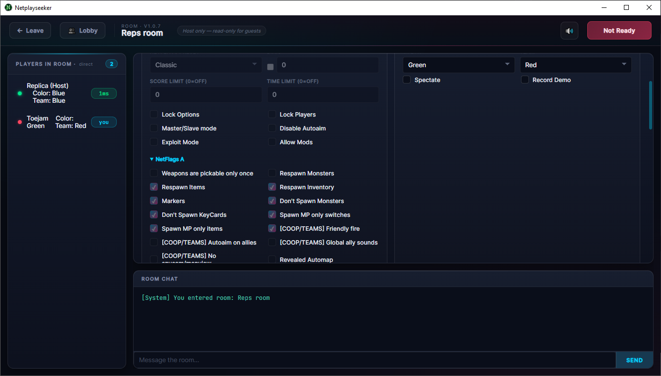 Netplayseeker Player Choices